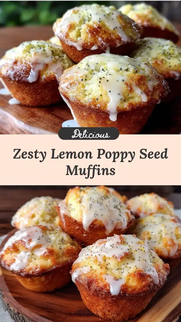lemon poppy seed muffins recipe