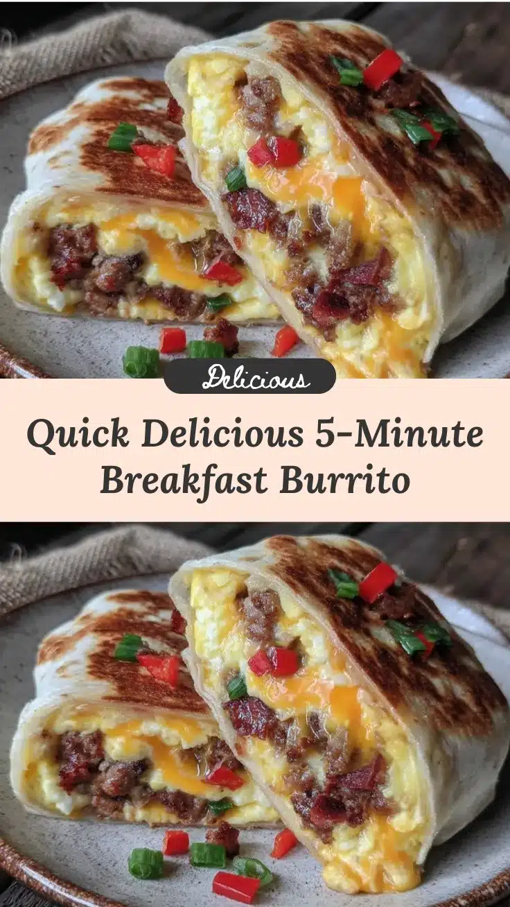 microwave breakfast burrito recipe