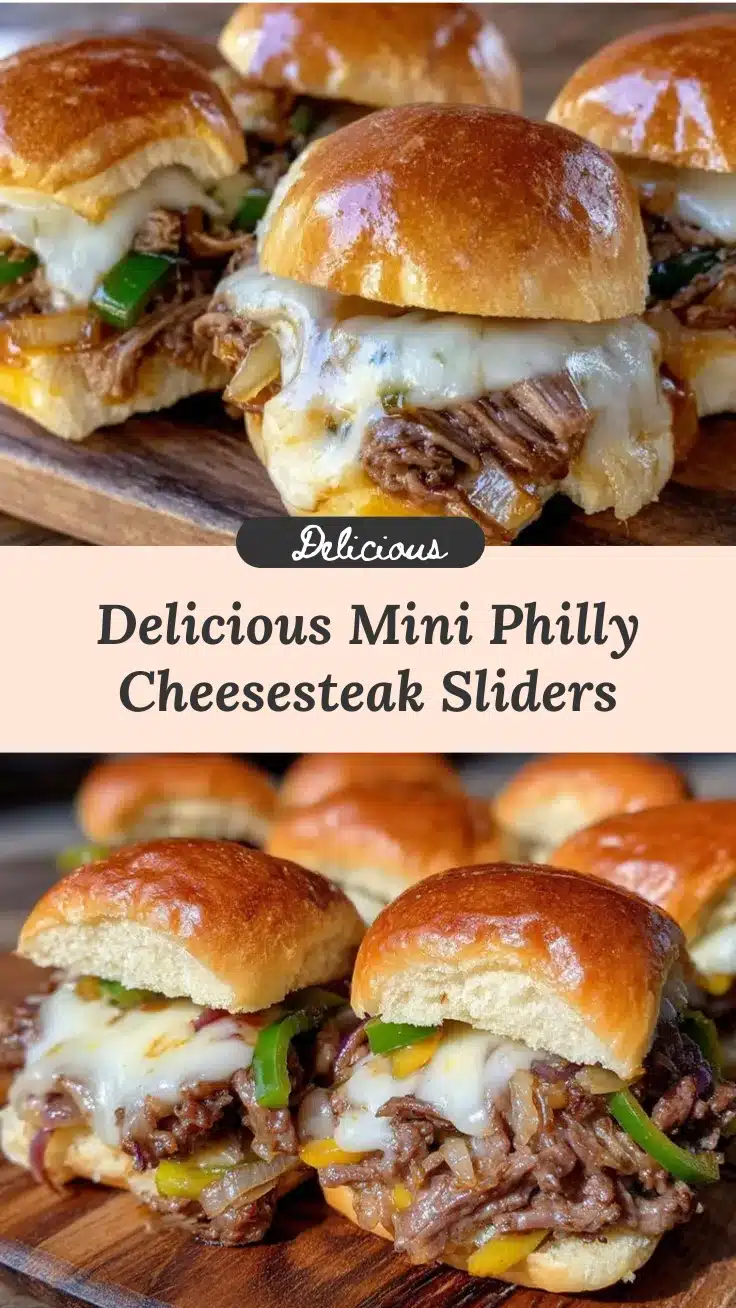 mini Philly cheesesteak sliders recipe