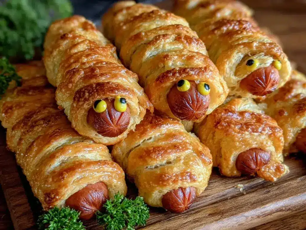 mummy wrapped hot dogs - featured image