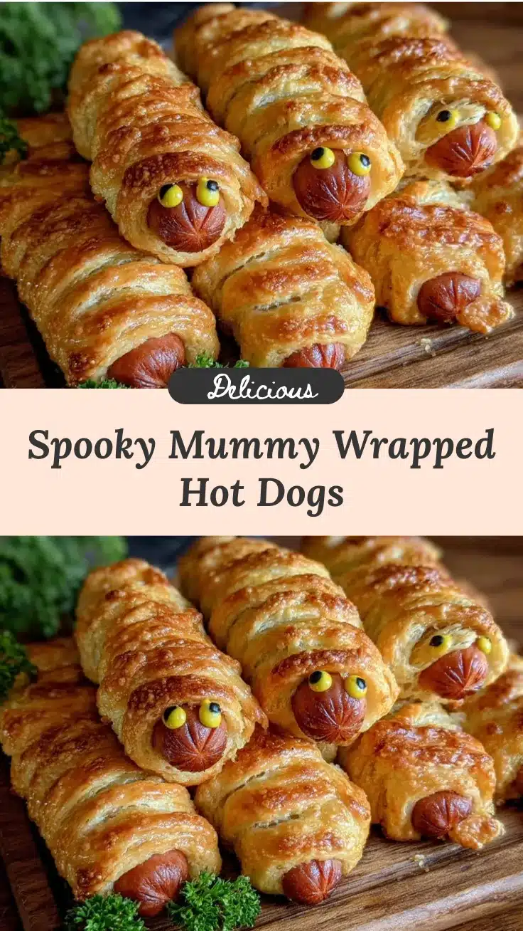 mummy wrapped hot dogs recipe