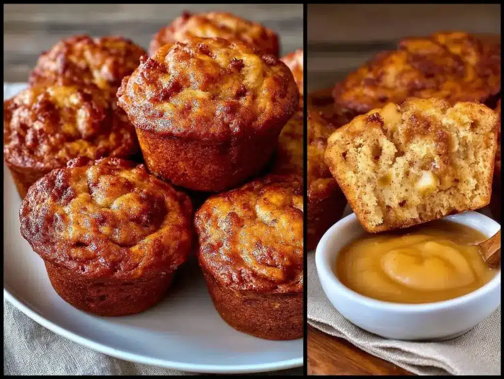 no sugar apple sauce muffins - featured image