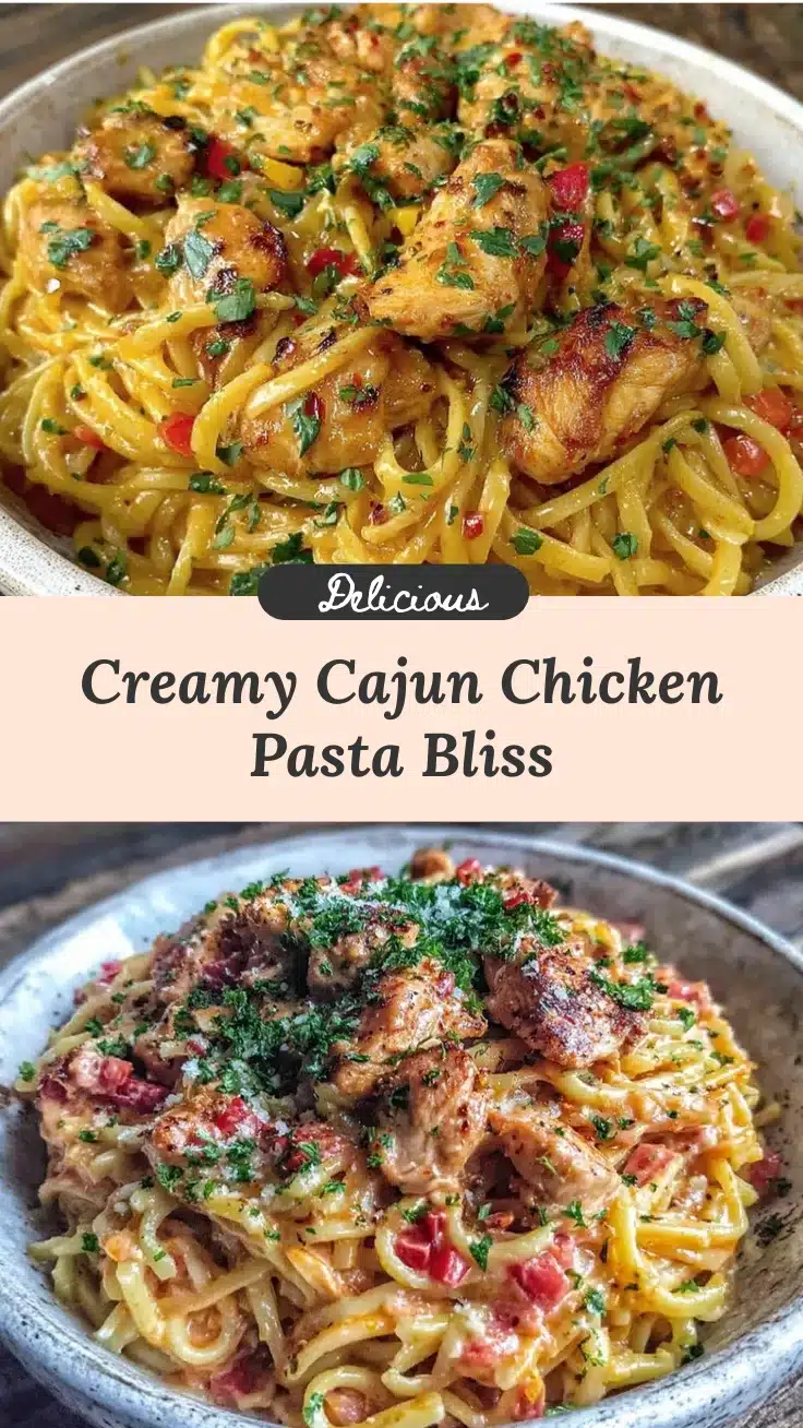 one-pot creamy Cajun chicken pasta recipe