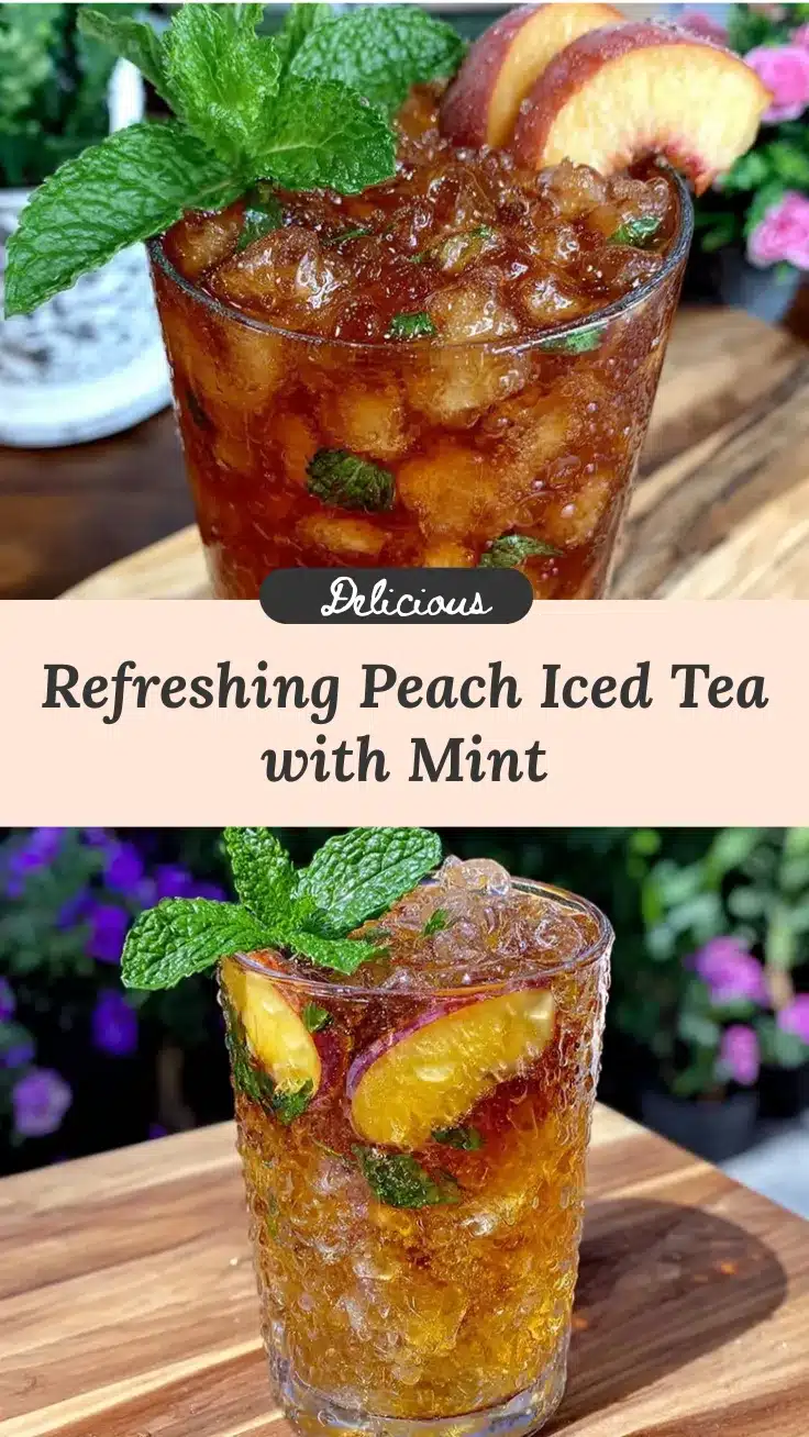 peach iced tea recipe