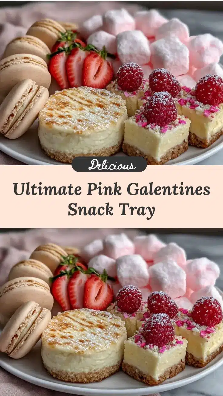 pink snack tray recipe