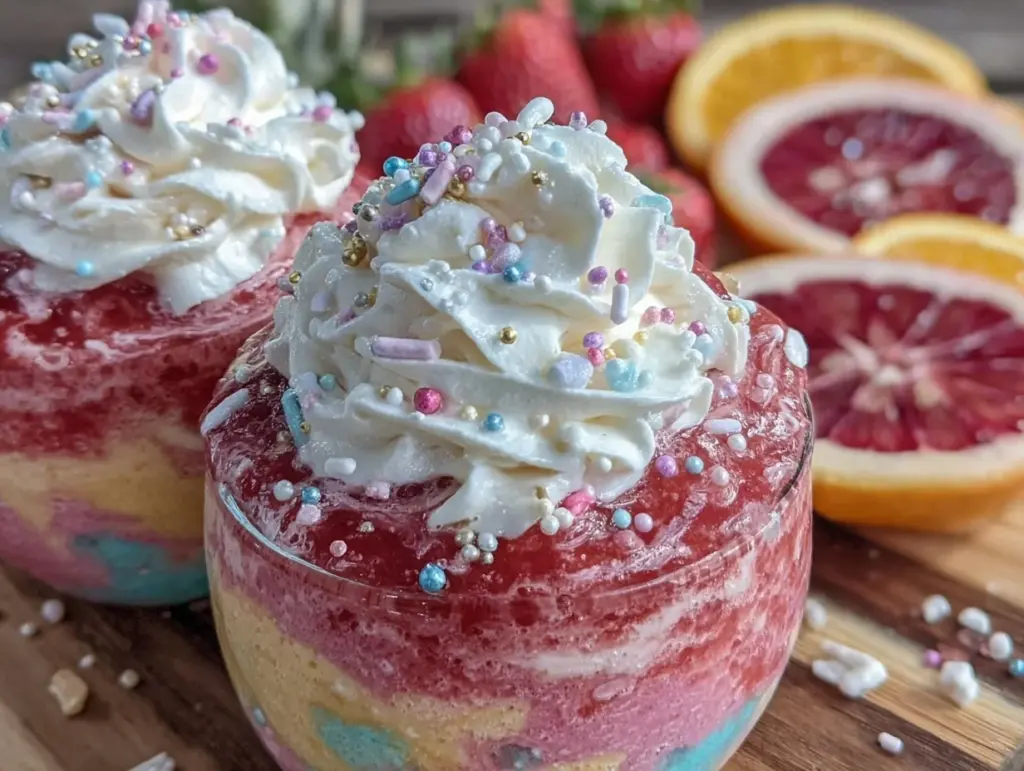 rainbow silly smoothie cups - featured image