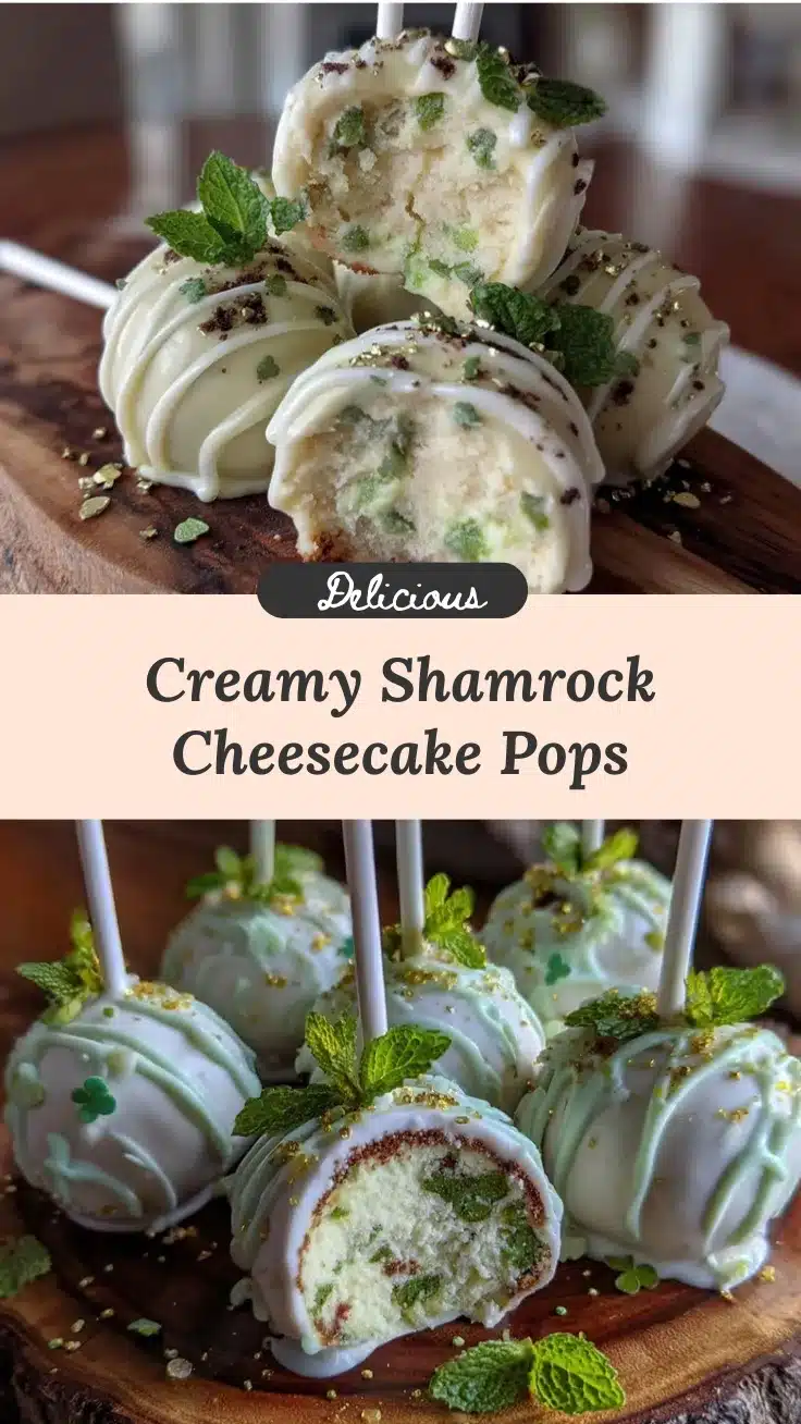 shamrock cheesecake pops recipe