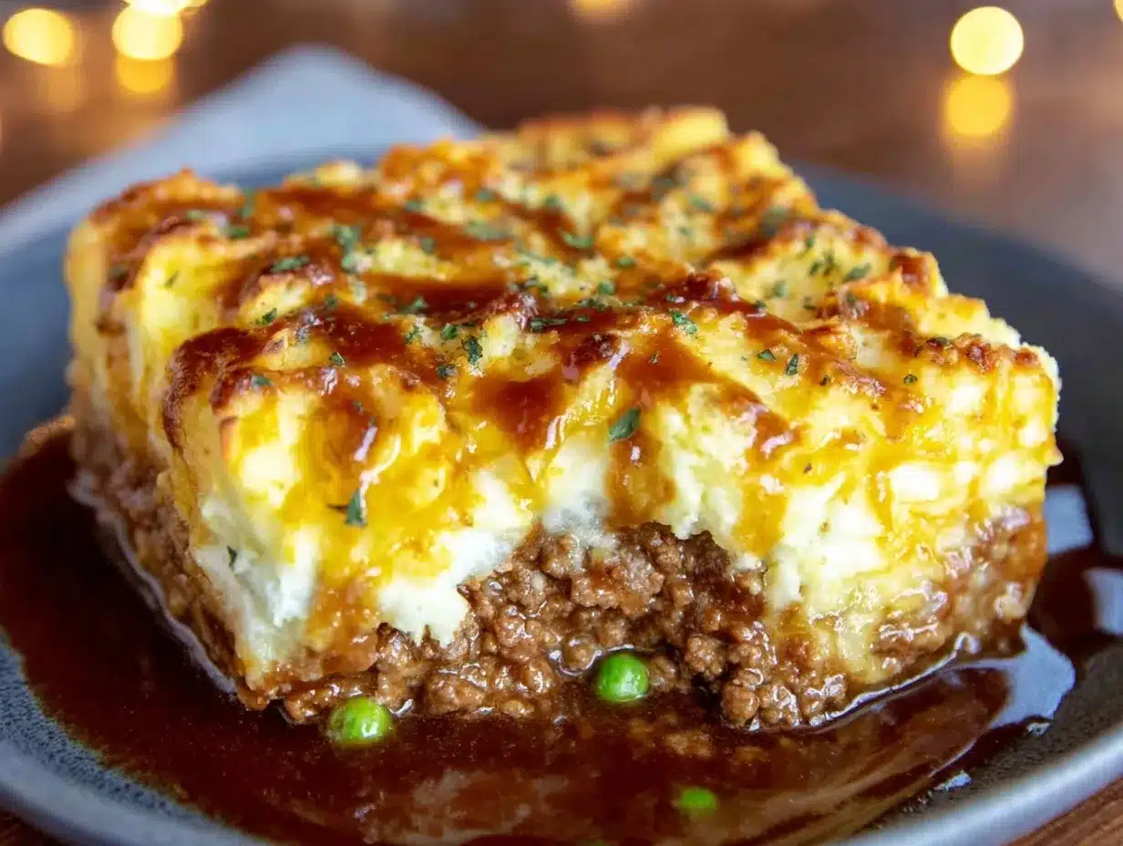 shepherd’s pie with guinness gravy preparation steps