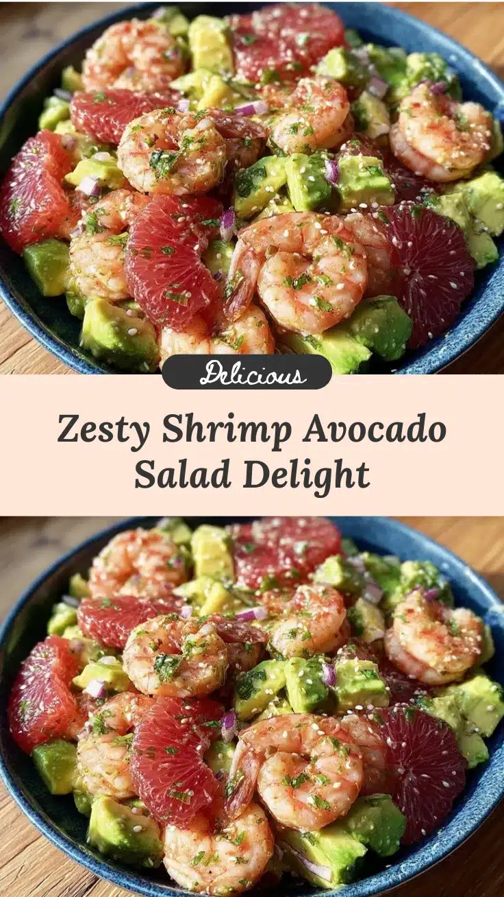 shrimp avocado citrus salad recipe