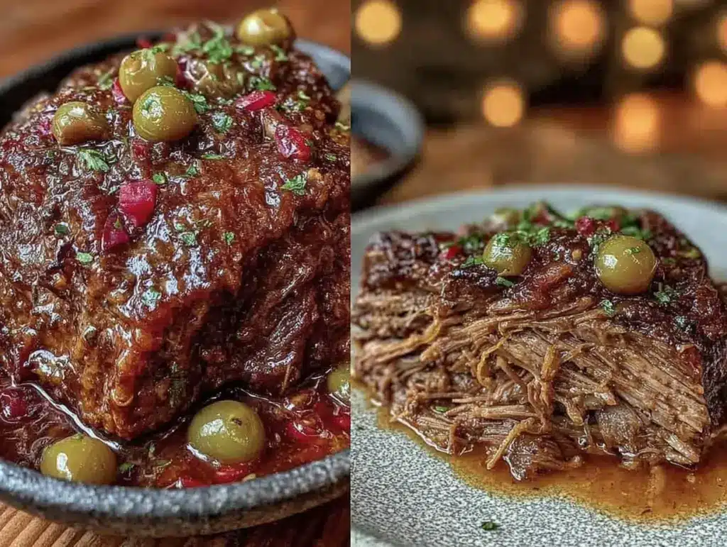slow cooker Mississippi pot roast - featured image