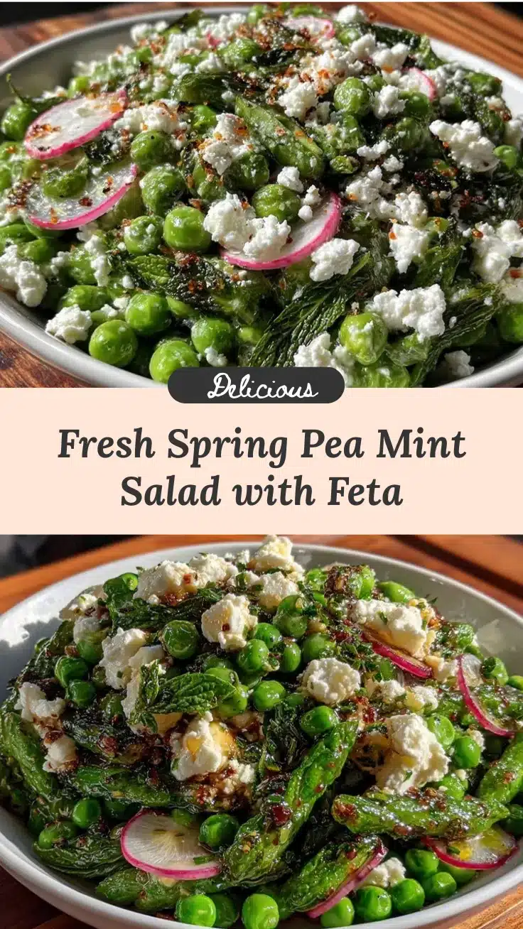 spring pea and mint salad recipe