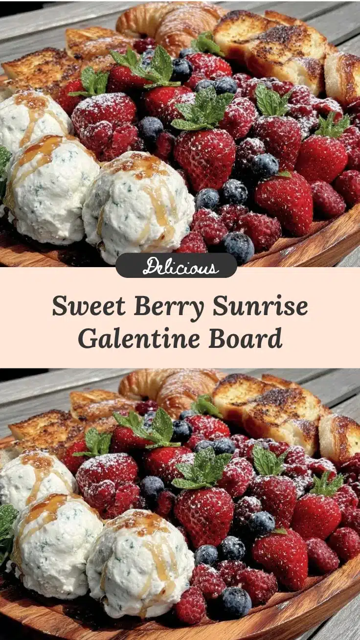 sweet berry sunrise board recipe