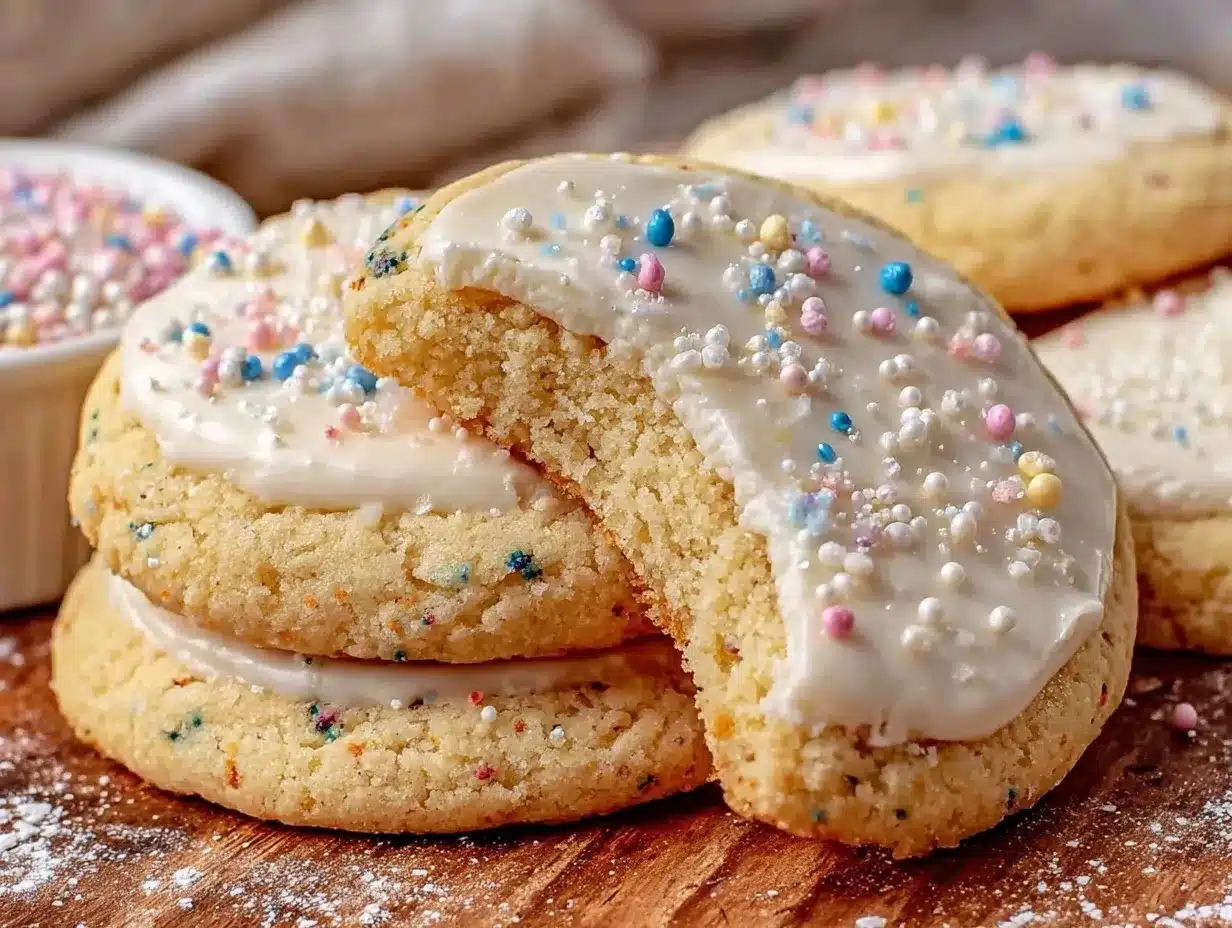 vanilla bean sugar cookies preparation steps