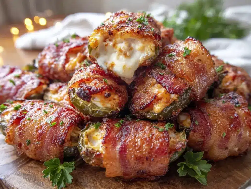 bacon-wrapped jalapeño poppers - featured image