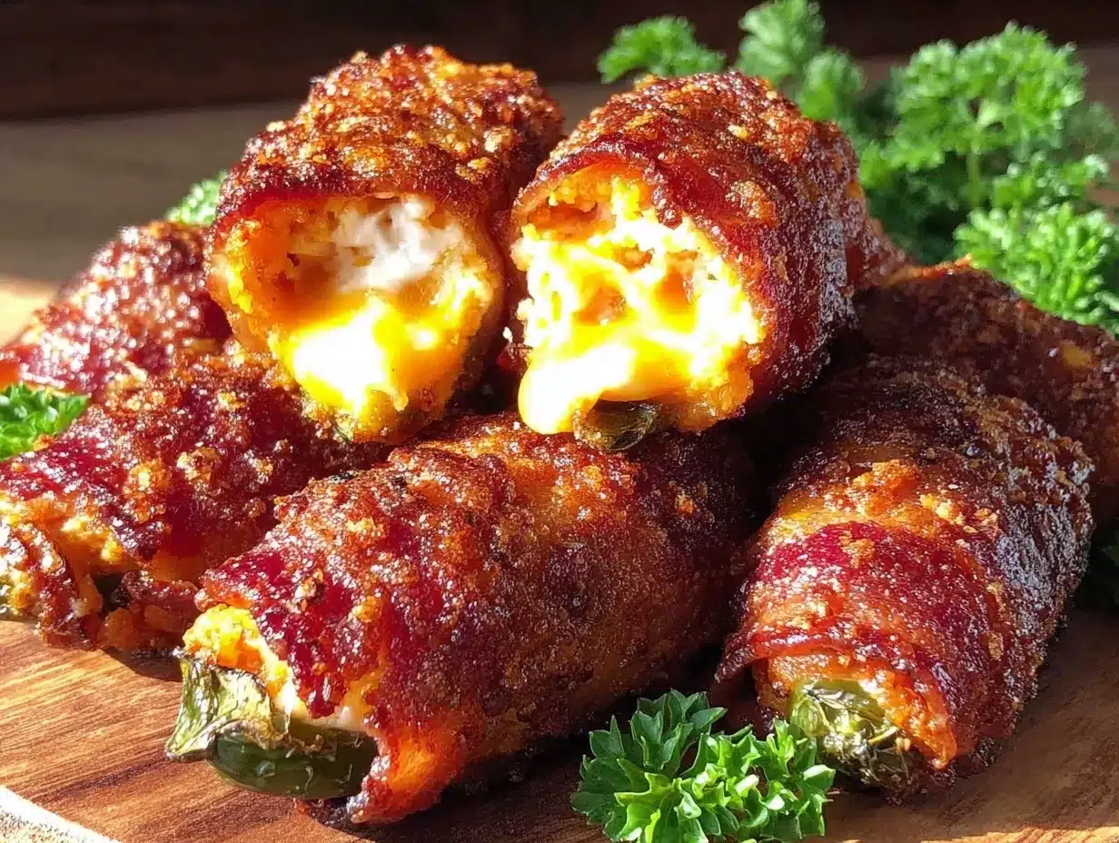 bacon-wrapped jalapeño poppers preparation steps
