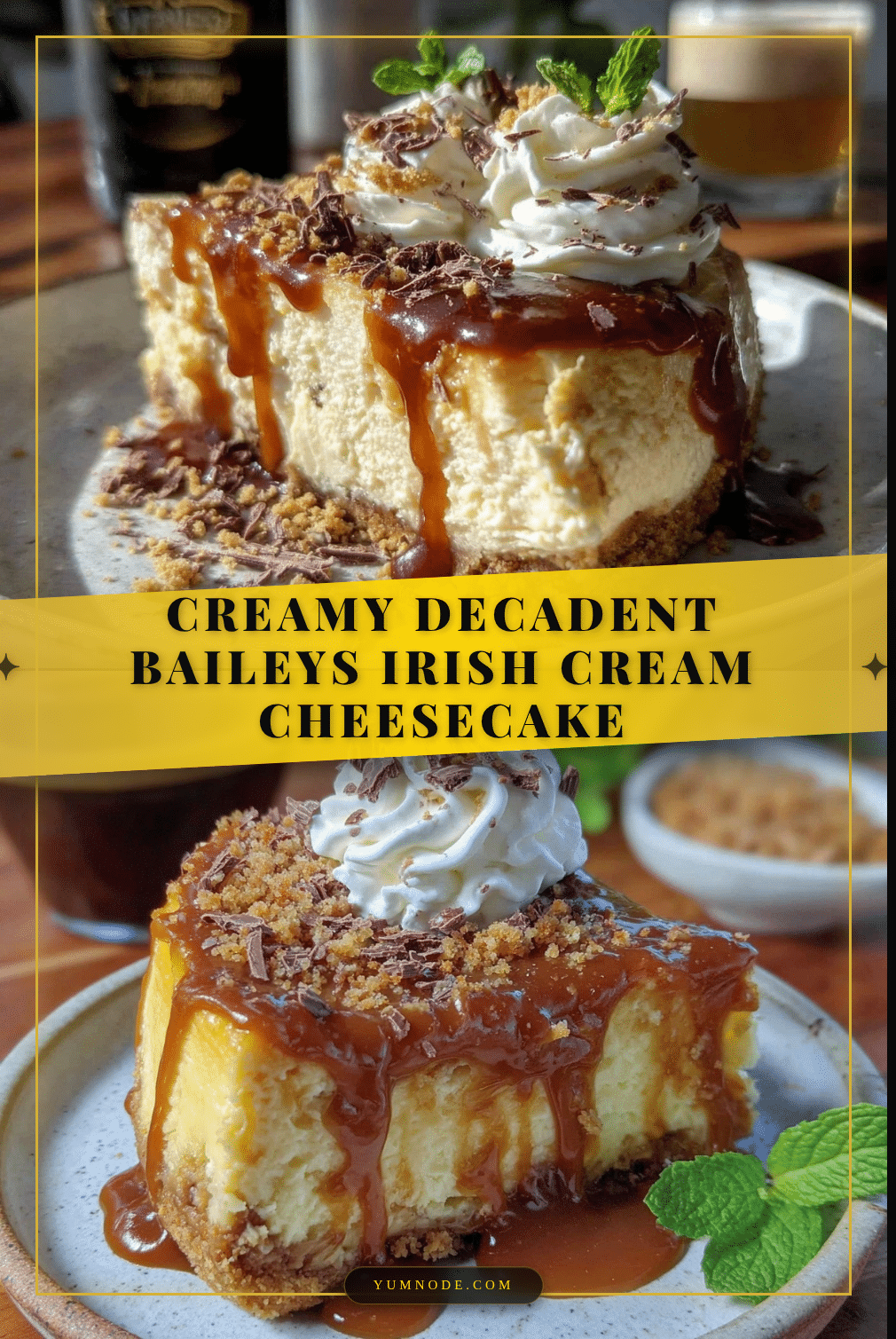 Baileys Irish Cream cheesecake recipe