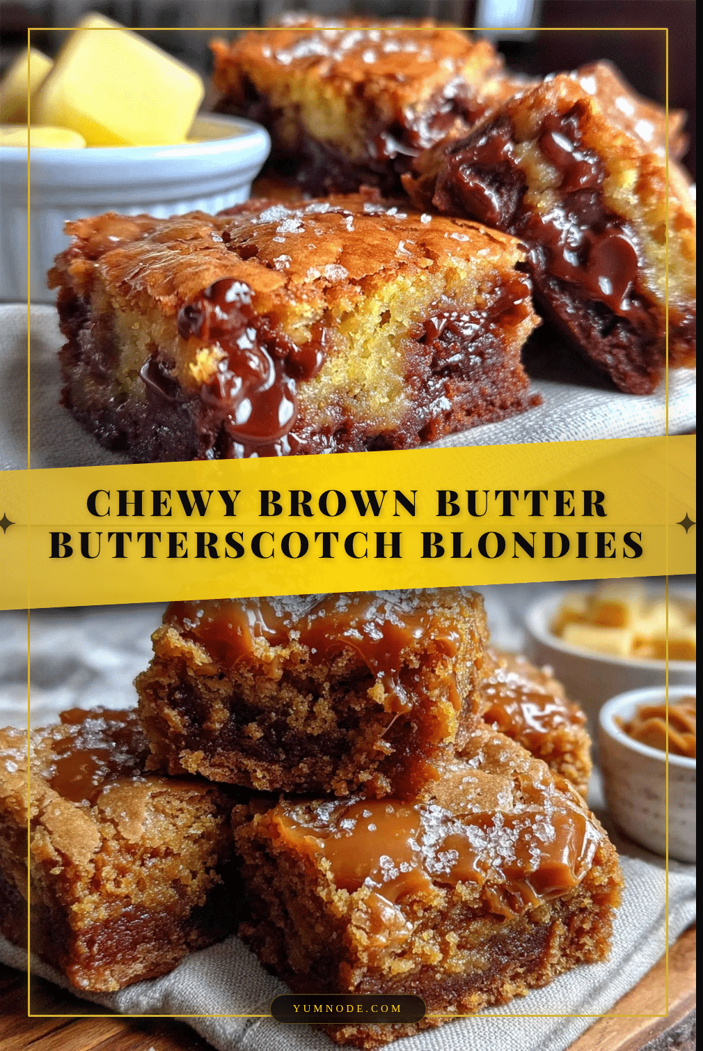 brown butter blondies recipe