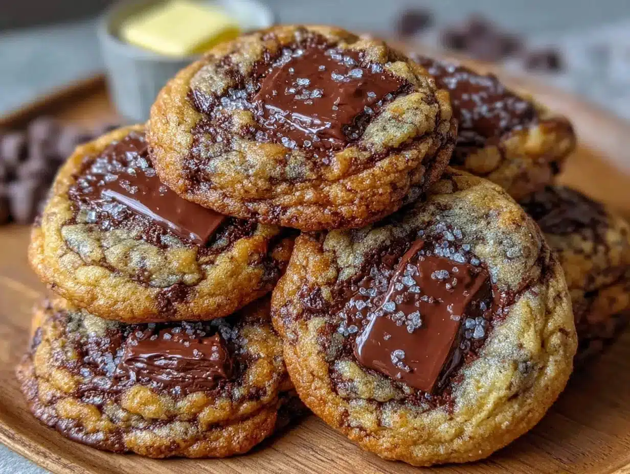 brown butter chocolate chip cookies preparation steps
