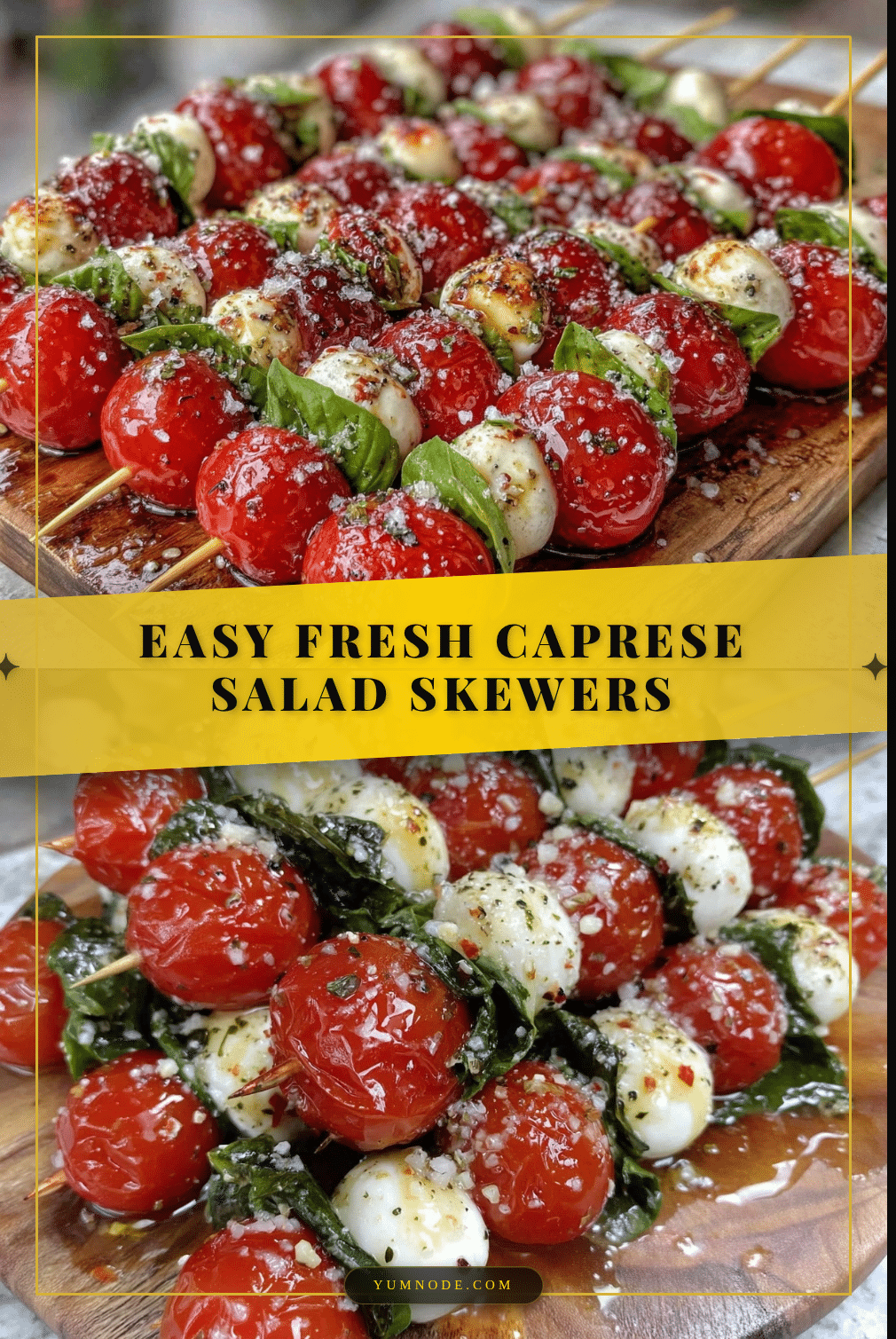 caprese salad skewers recipe