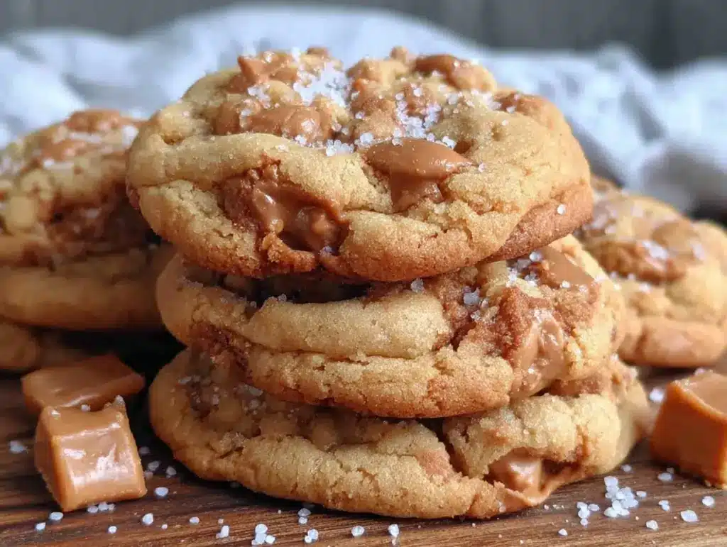 chewy butterscotch pudding cookies - featured image