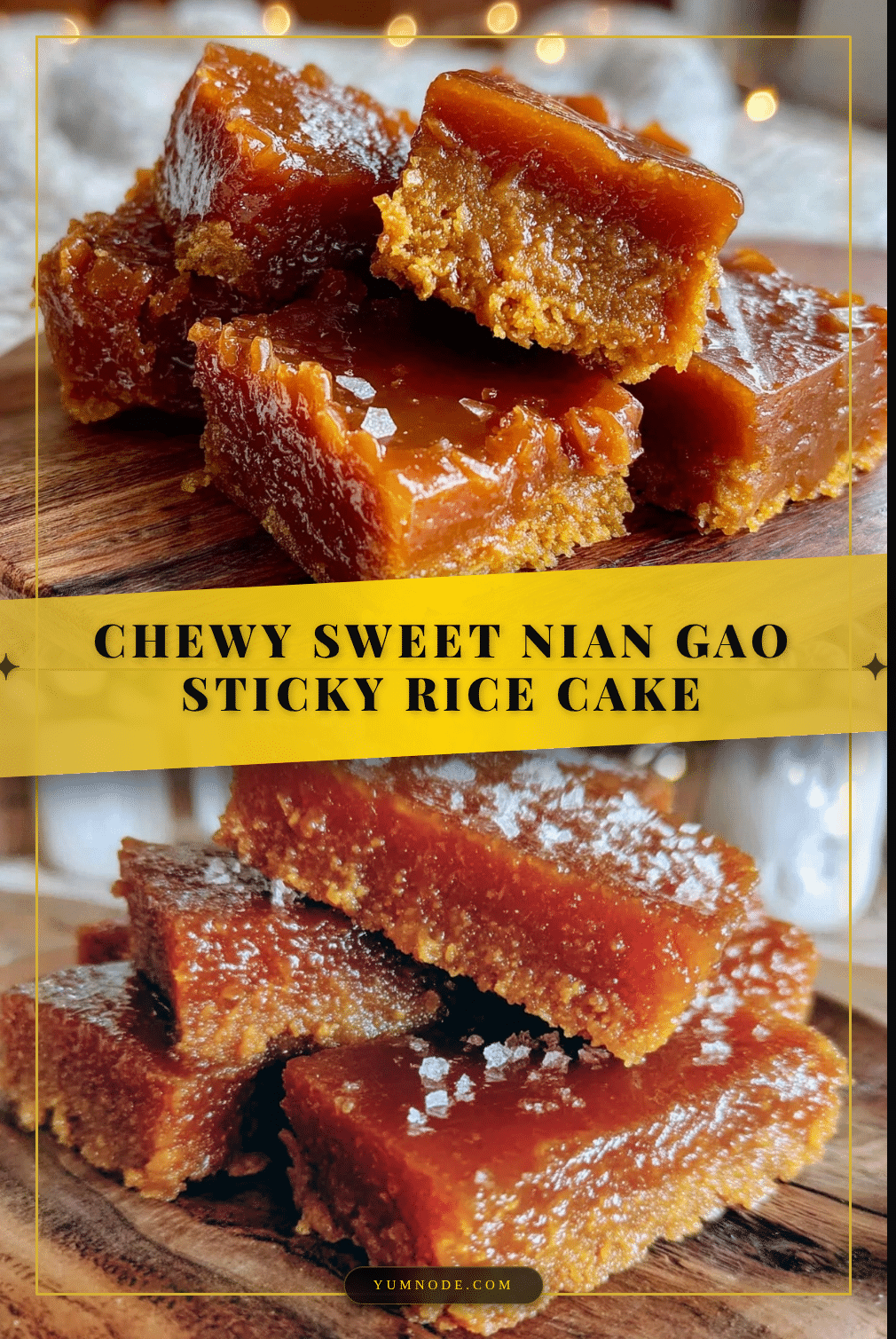 Chewy Nian Gao Sticky Rice Cake Recipe recipe