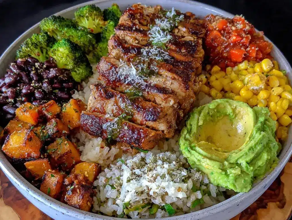 chicken meal prep bowls - featured image