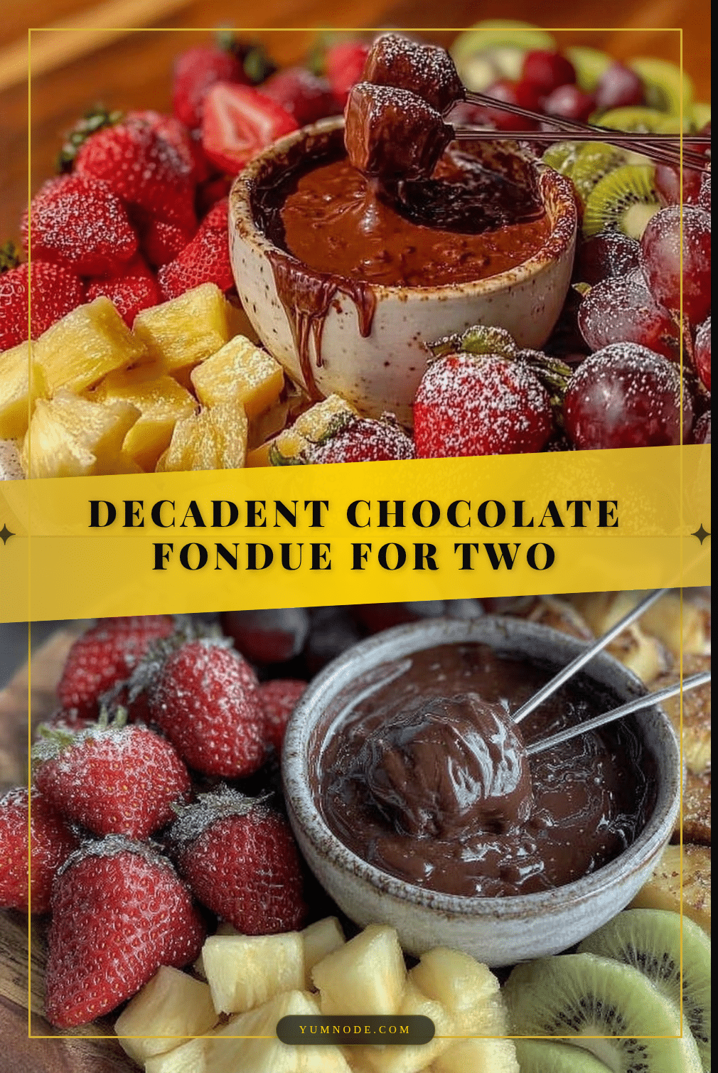 chocolate fondue for two recipe