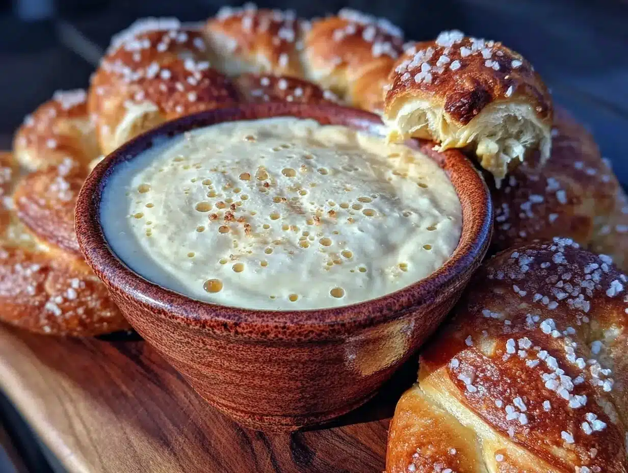 creamy beer cheese dip preparation steps