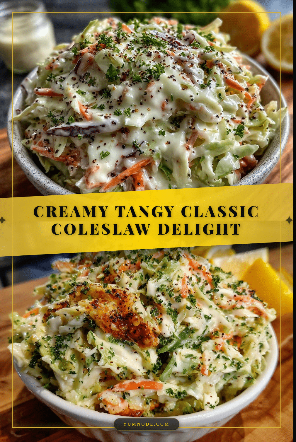 creamy classic coleslaw recipe