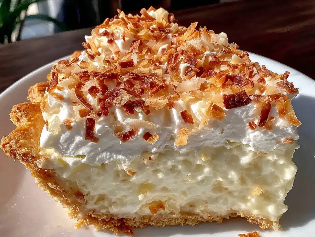 creamy coconut cream pie preparation steps