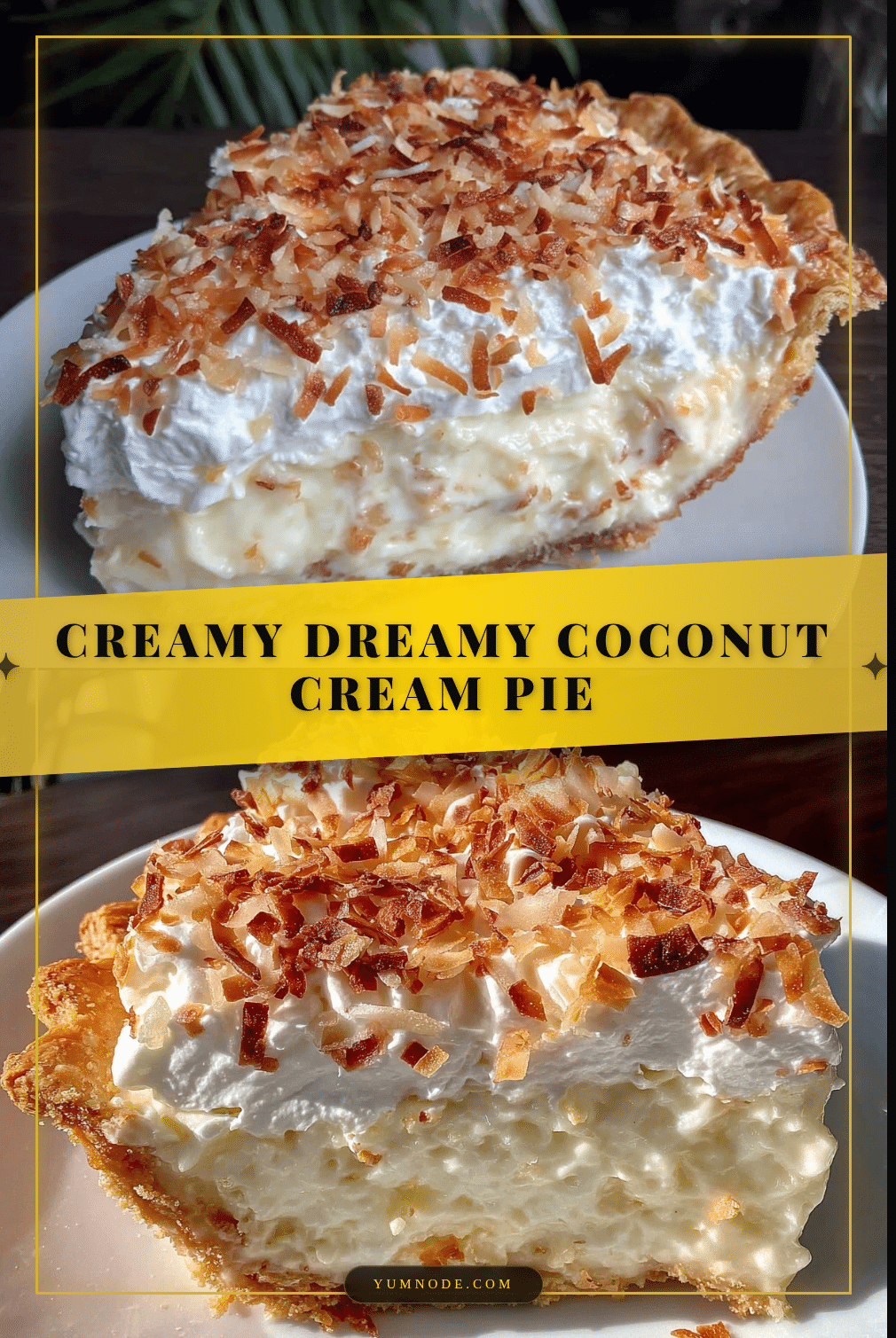 creamy coconut cream pie recipe