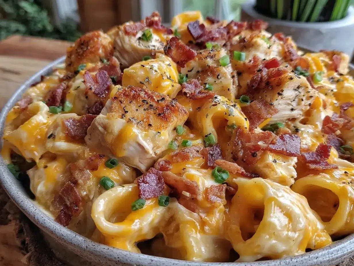creamy crack chicken pasta preparation steps