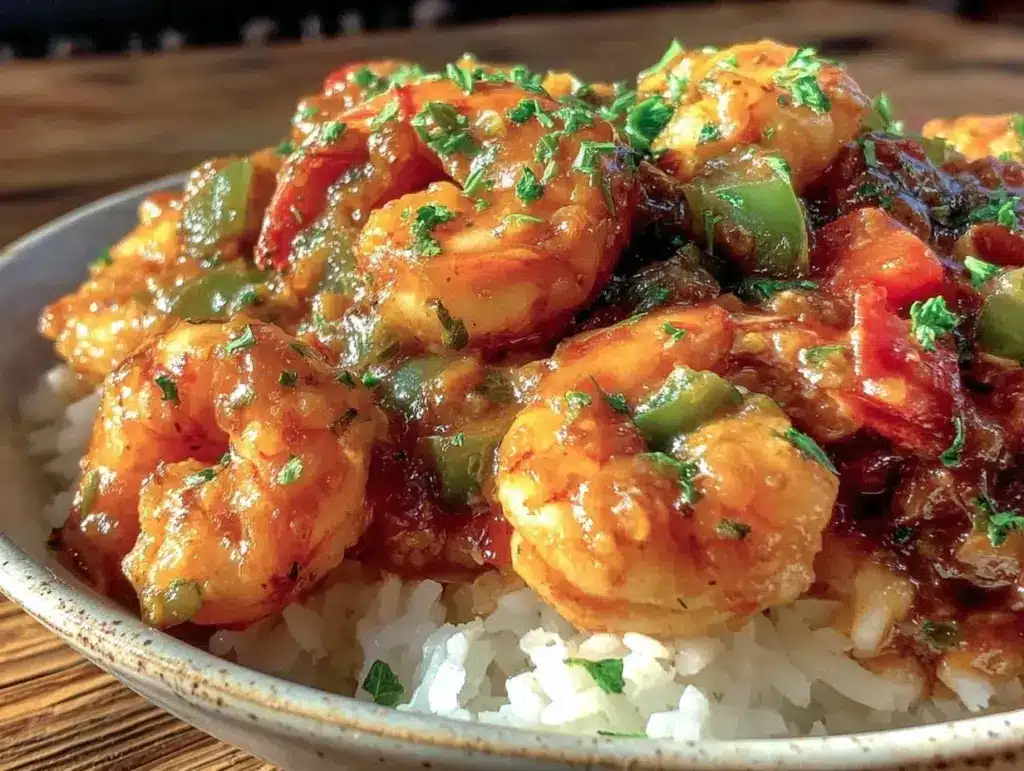 creamy crawfish étouffée - featured image
