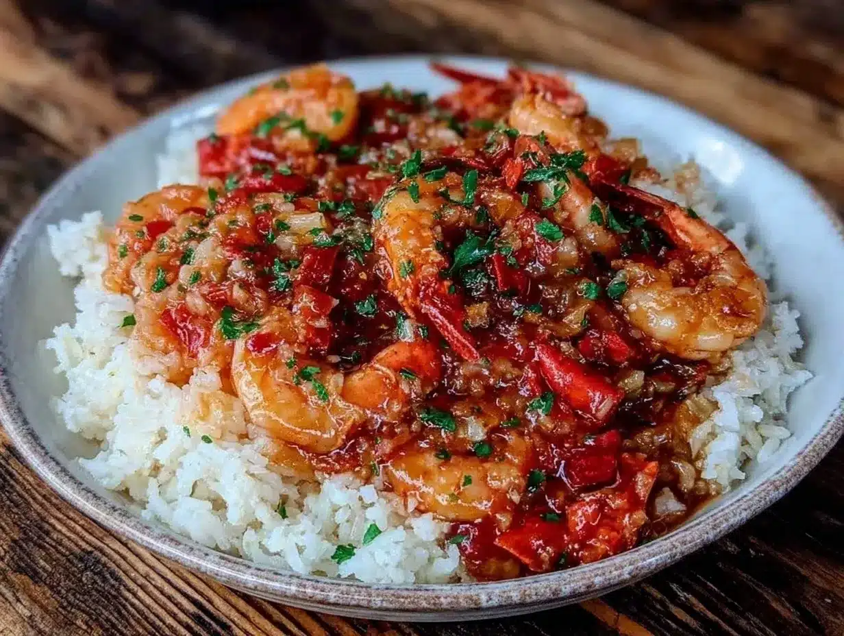 creamy crawfish étouffée preparation steps