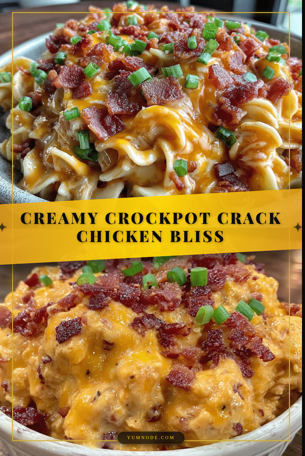 creamy crockpot crack chicken recipe
