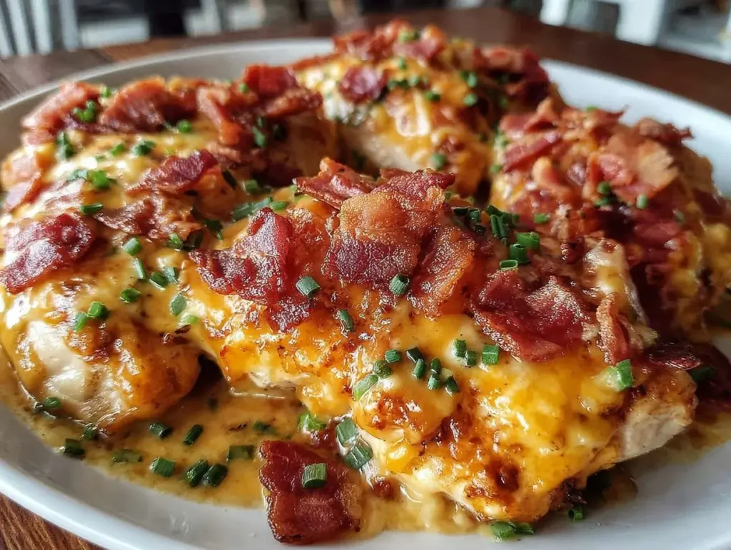 creamy keto crack chicken - featured image