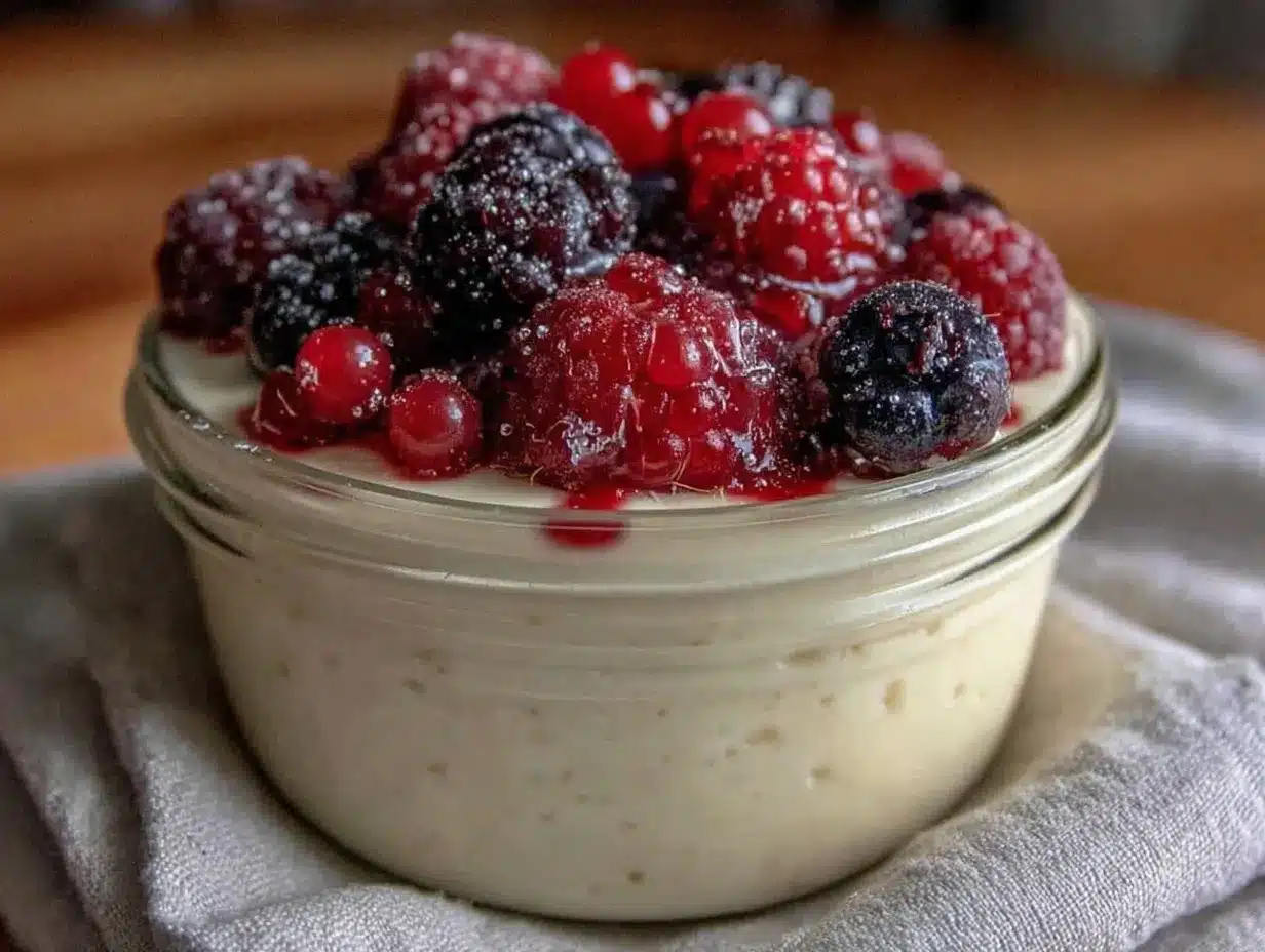creamy lemon posset preparation steps