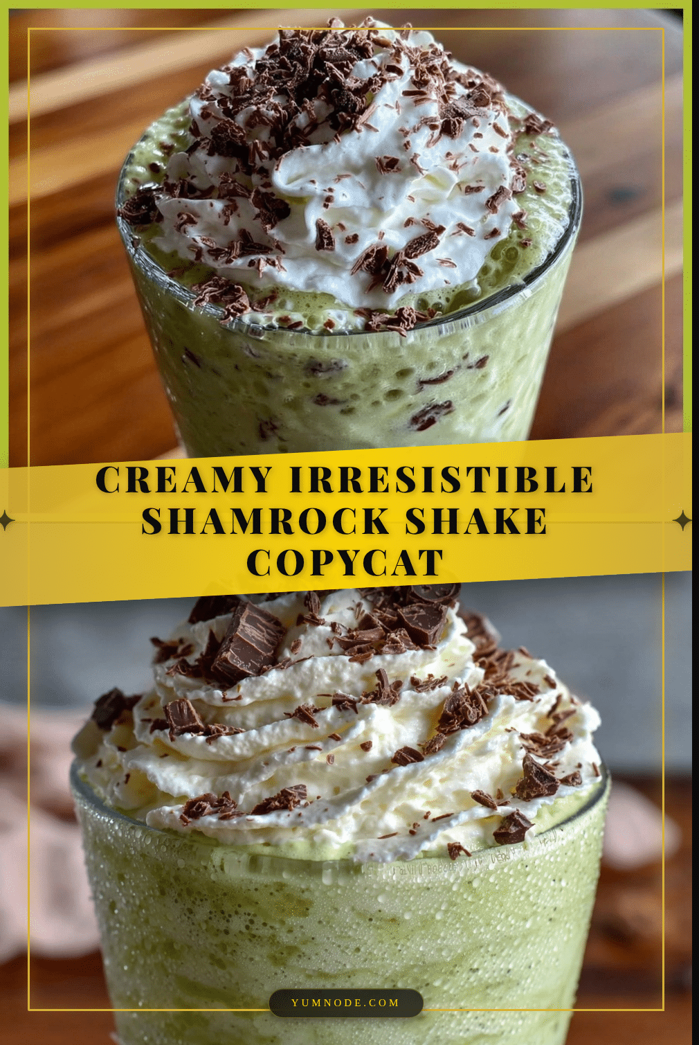 creamy shamrock shake copycat recipe recipe