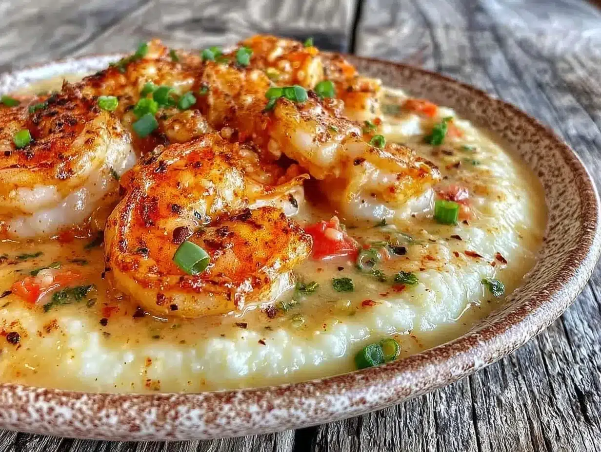 creamy shrimp and grits preparation steps