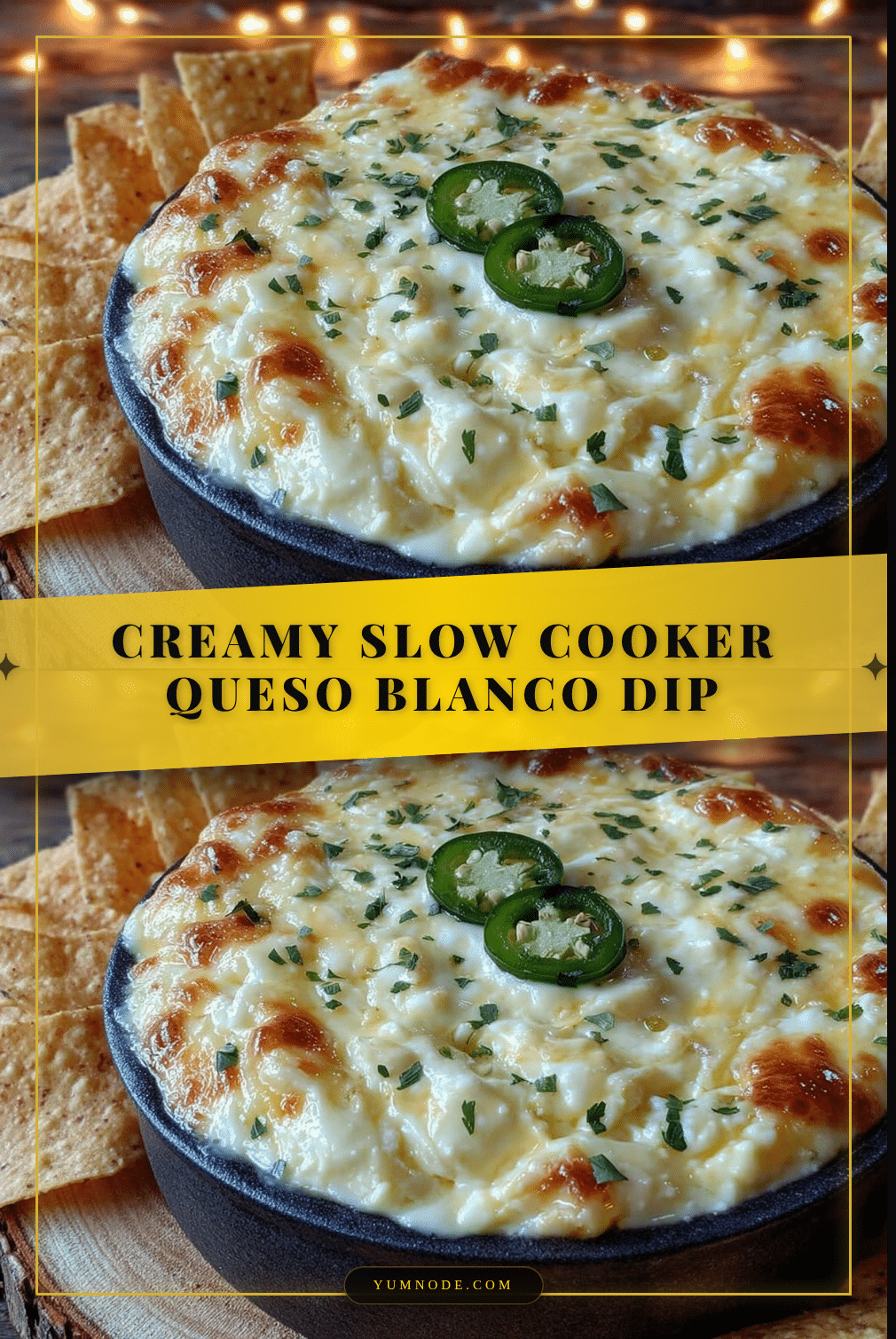 creamy slow cooker queso blanco dip recipe