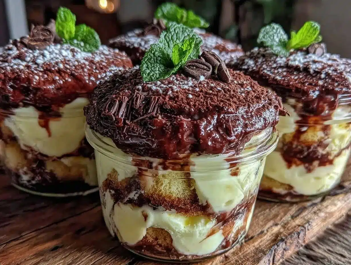 creamy tiramisu trifle preparation steps
