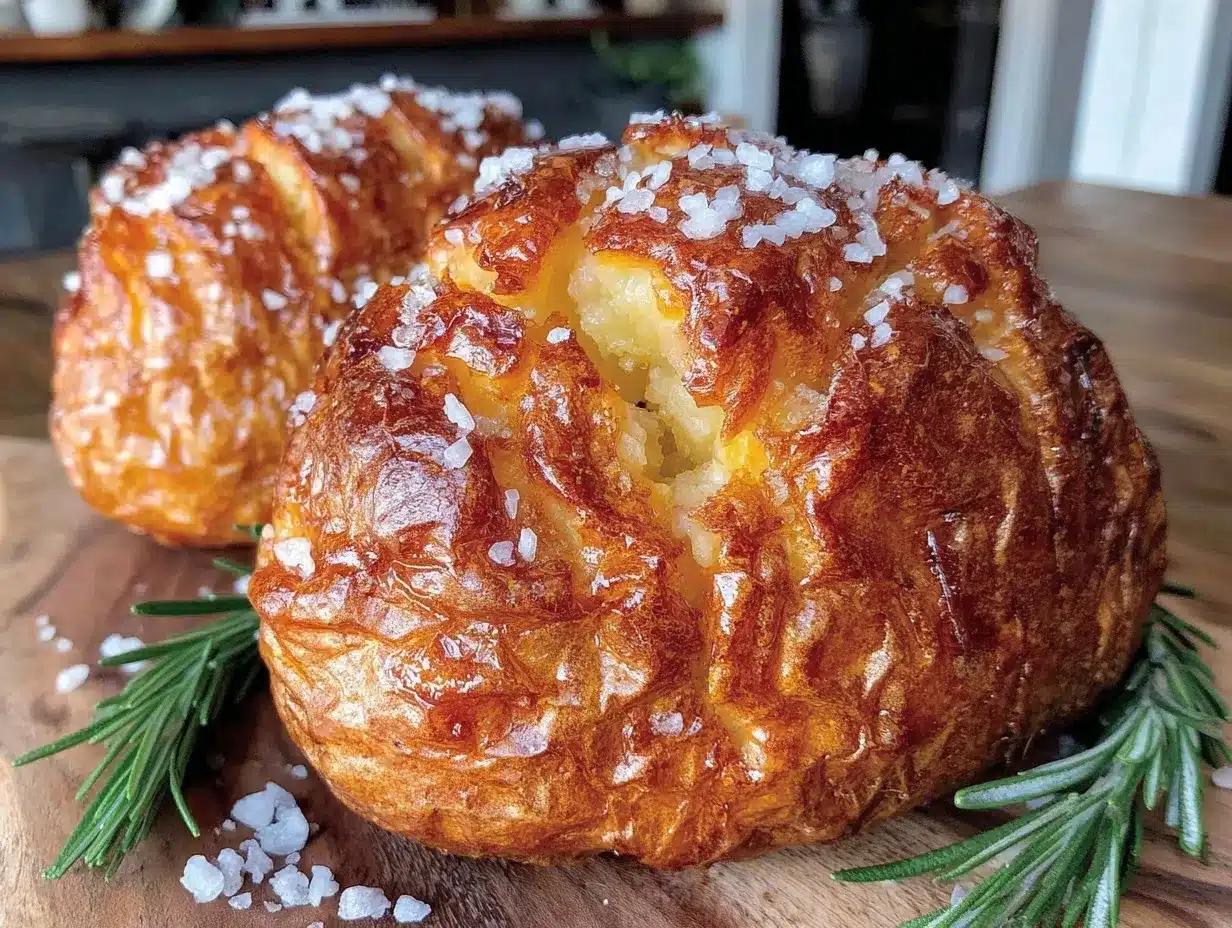 crispy air fryer baked potatoes preparation steps