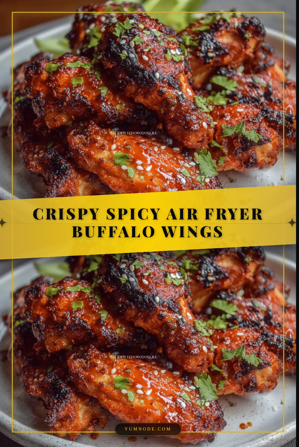 crispy air fryer buffalo chicken wings recipe