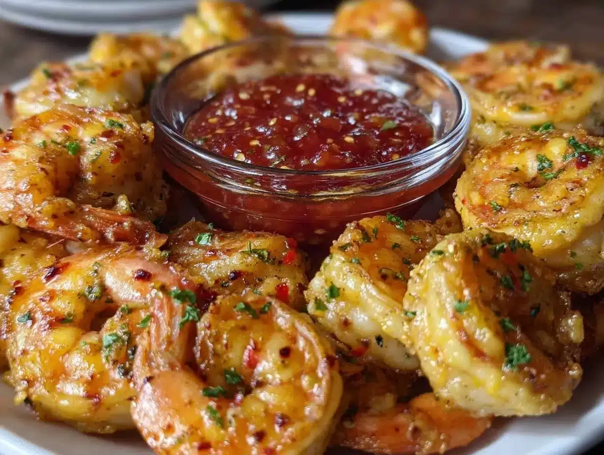 crispy air fryer shrimp cocktail preparation steps