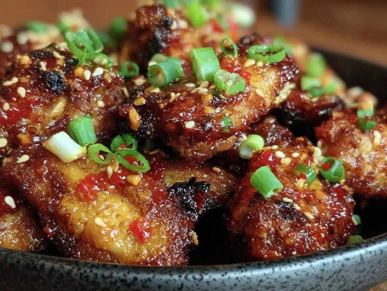 crispy baked sweet chili chicken wings preparation steps
