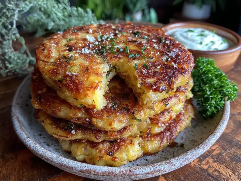 crispy boxty Irish potato pancakes - featured image