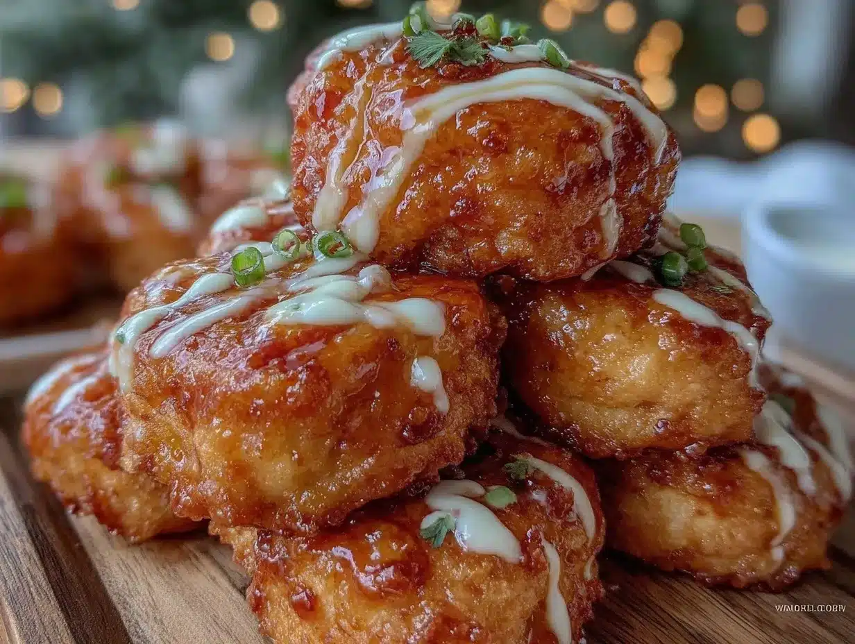 crispy cauliflower buffalo bites preparation steps