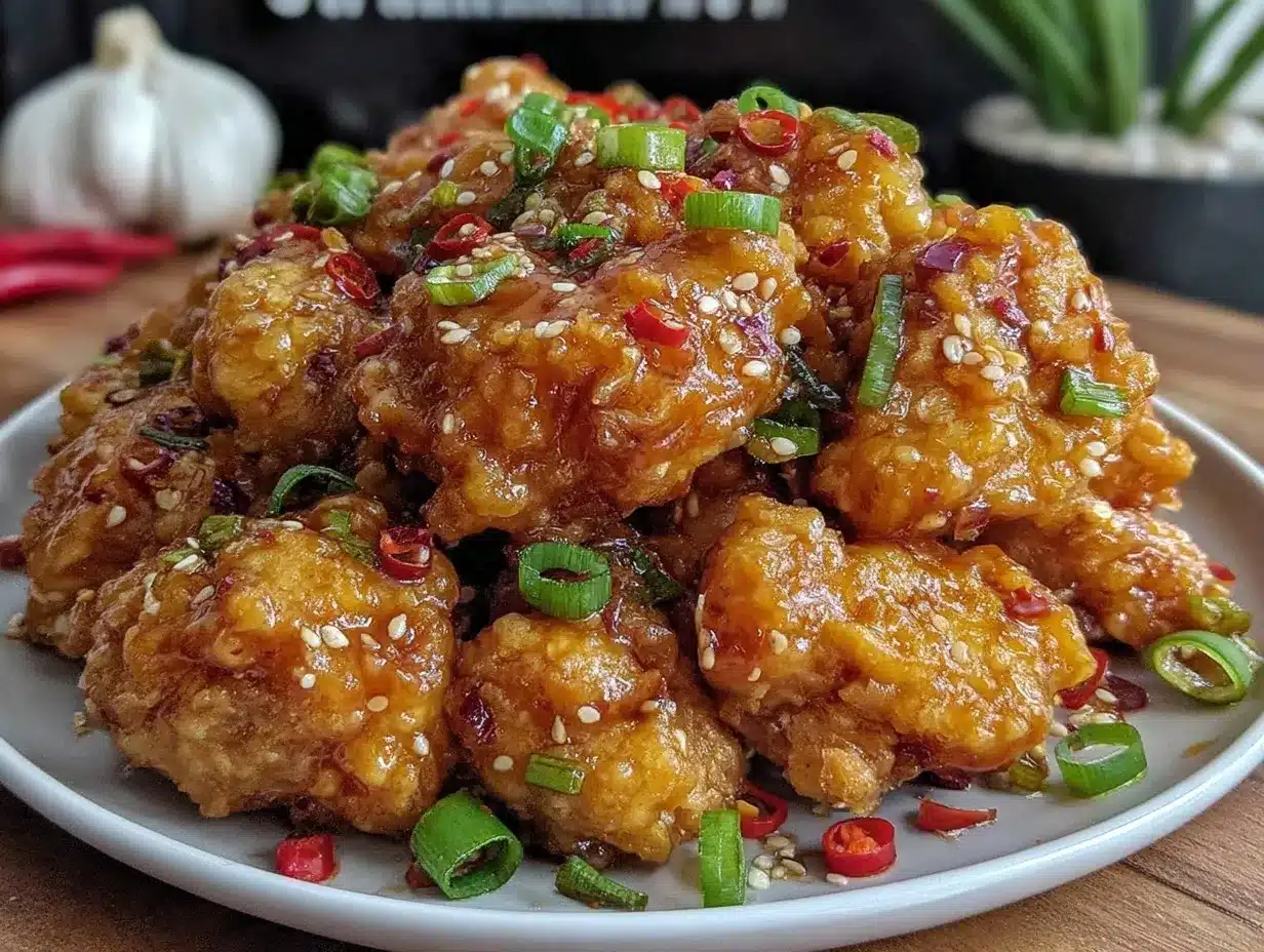 crispy honey sesame chicken preparation steps