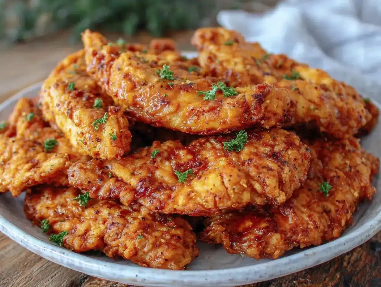 crispy lemon pepper chicken tenders preparation steps
