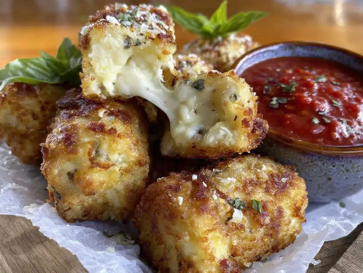 crispy mozzarella sticks preparation steps